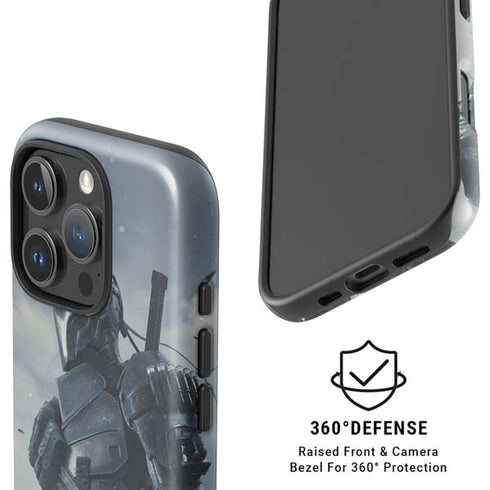DC Comics Arkham Origins Deathstroke iPhone 16 Pro Magsafe Impact Case