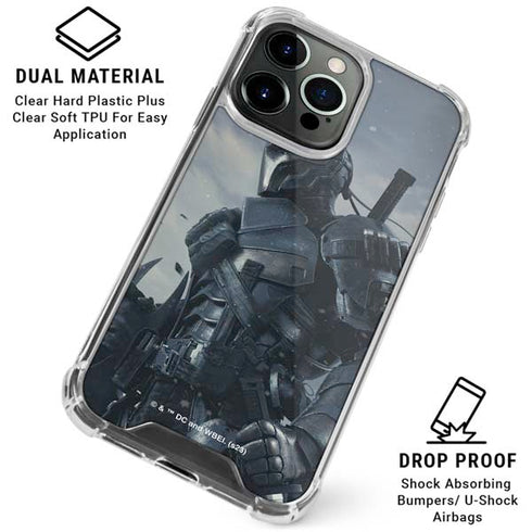 DC Comics Arkham Origins Deathstroke iPhone 16 Pro Max Clear Case