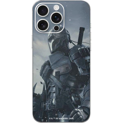 DC Comics Arkham Origins Deathstroke iPhone 16 Pro Max Skin