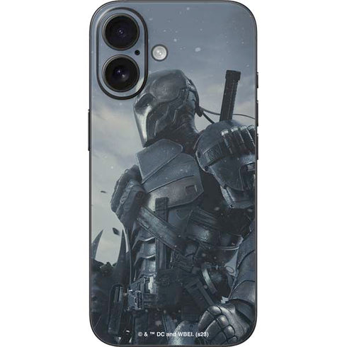 DC Comics Arkham Origins Deathstroke iPhone 16 Skin