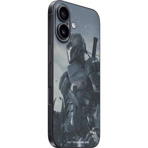 DC Comics Arkham Origins Deathstroke iPhone 16 Skin