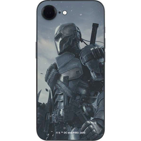 DC Comics Arkham Origins Deathstroke iPhone 16e Skin