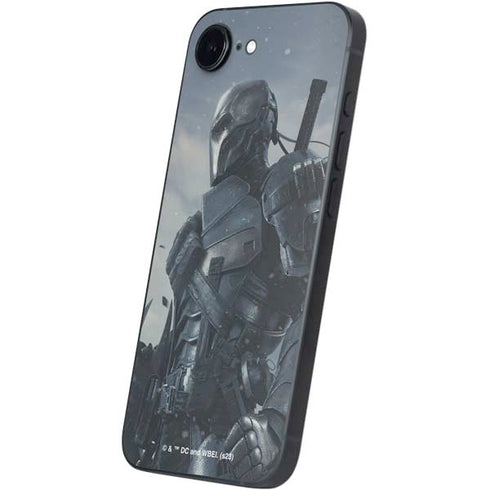 DC Comics Arkham Origins Deathstroke iPhone 16e Skin