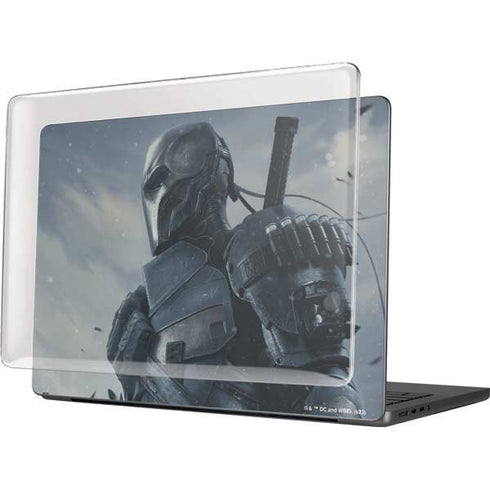 DC Comics Arkham Origins Deathstroke MacBook Pro 14in (2021-24) Case plus Skin
