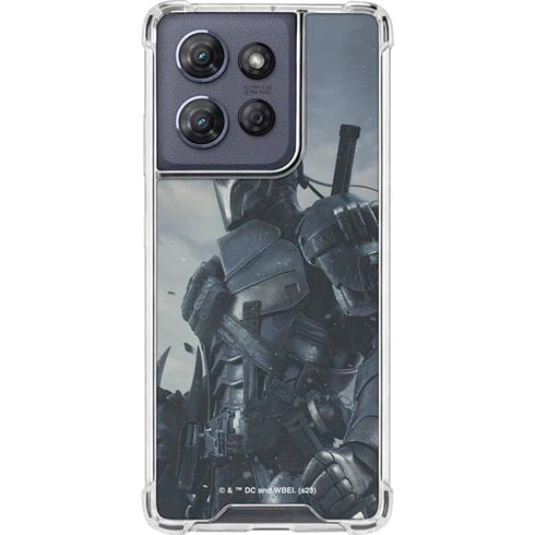 DC Comics Arkham Origins Deathstroke Moto G Play 5G (2025) Clear Case