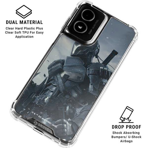 DC Comics Arkham Origins Deathstroke Moto G Power 5G (2024) Clear Case