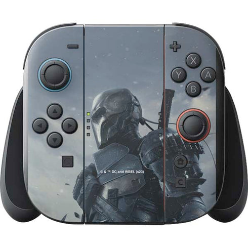 DC Comics Arkham Origins Deathstroke Nintendo Switch 2 (2025) with Joy-Con Skin