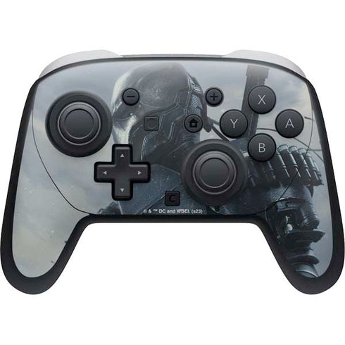 DC Comics Arkham Origins Deathstroke Nintendo Switch 2 (2025) Pro Controller Skin
