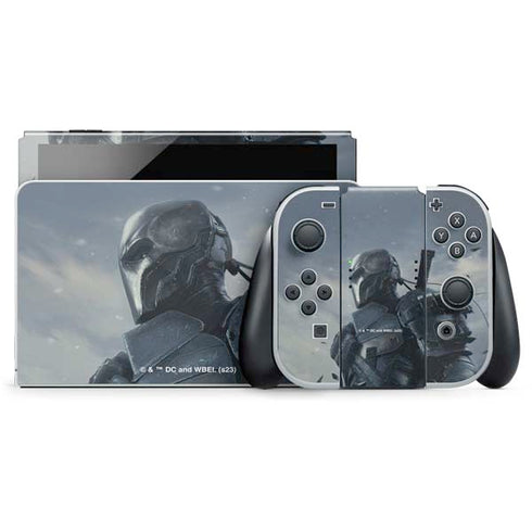 DC Comics Arkham Origins Deathstroke Nintendo Skins