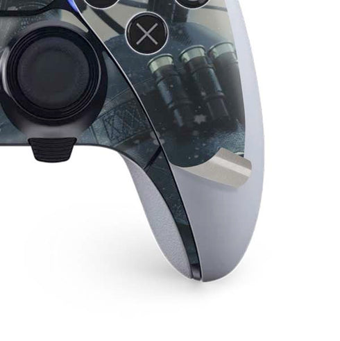 DC Comics Arkham Origins Deathstroke PS5 DualSense Edge Pro Controller Skin