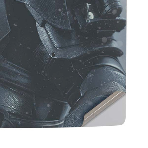 DC Comics Arkham Origins Deathstroke PS5 Pro Disk Console Skin