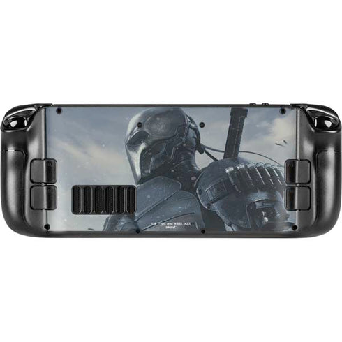 DC Comics Arkham Origins Deathstroke Steam Deck Handheld Gaming Computer Skin