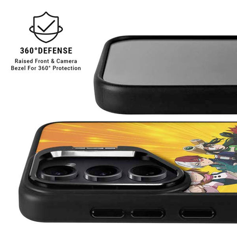 My Hero Academia Deku and Baku Team Season 6 Galaxy S25 FE Kickstand Case