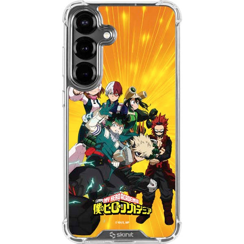 My Hero Academia Deku and Baku Team Season 6 Galaxy S26 Clear Case