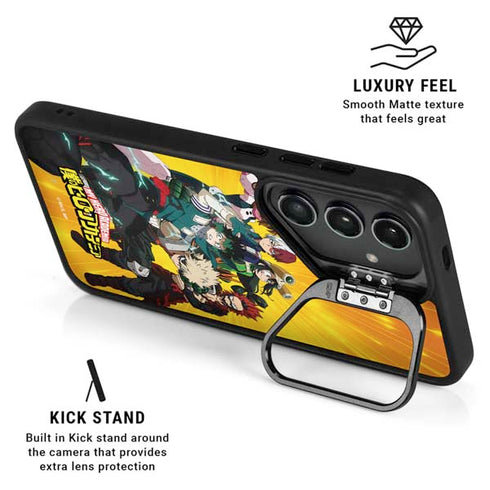 My Hero Academia Deku and Baku Team Season 6 Galaxy S26 Plus Kickstand Case