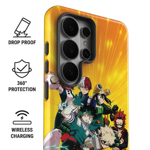 My Hero Academia Deku and Baku Team Season 6 Galaxy S26 Ultra Impact Case
