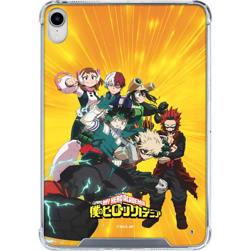 My Hero Academia Deku and Baku Team Season 6 iPad 11th Gen (2025) Clear Case