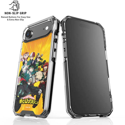 My Hero Academia Deku and Baku Team Season 6 iPhone 17 Air Clear Case