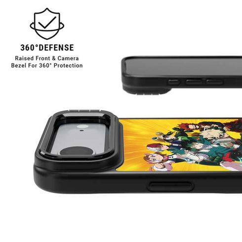 My Hero Academia Deku and Baku Team Season 6 iPhone 17 Air Kickstand Case