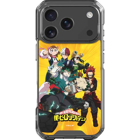 My Hero Academia Deku and Baku Team Season 6 iPhone 17 Pro Clear Case