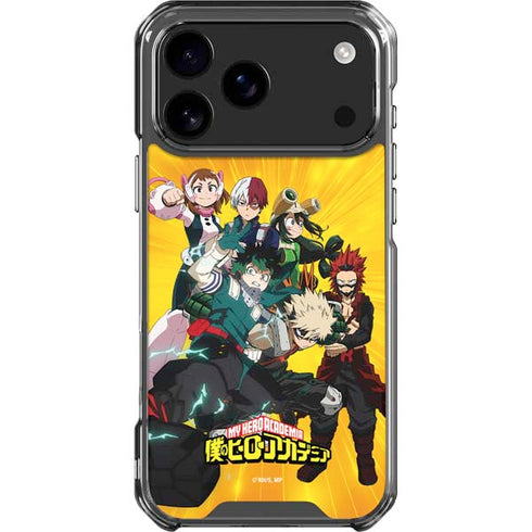 My Hero Academia Deku and Baku Team Season 6 iPhone 17 Pro Max Clear Case