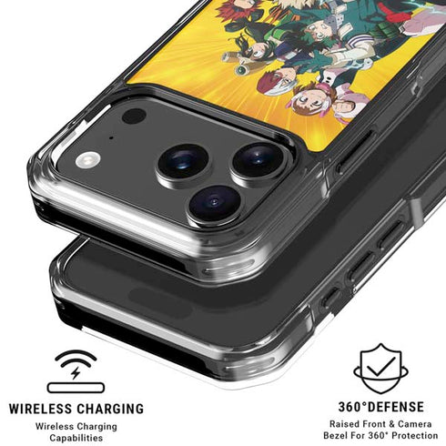 My Hero Academia Deku and Baku Team Season 6 iPhone 17 Pro Max Clear Case