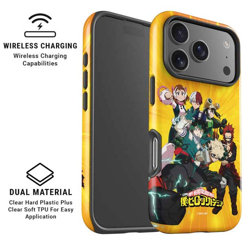 My Hero Academia Deku and Baku Team Season 6 iPhone 17 Pro Max Magsafe Impact Case