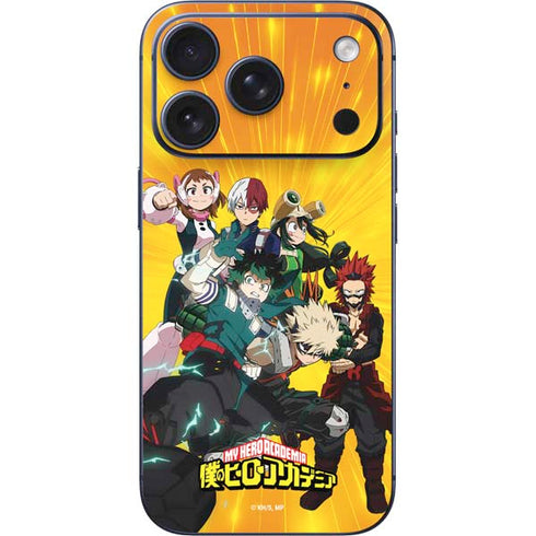 My Hero Academia Deku and Baku Team Season 6 iPhone 17 Pro Skin