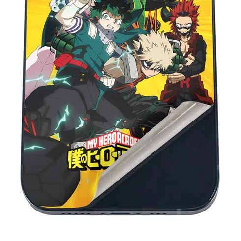 My Hero Academia Deku and Baku Team Season 6 iPhone 17 Pro Skin