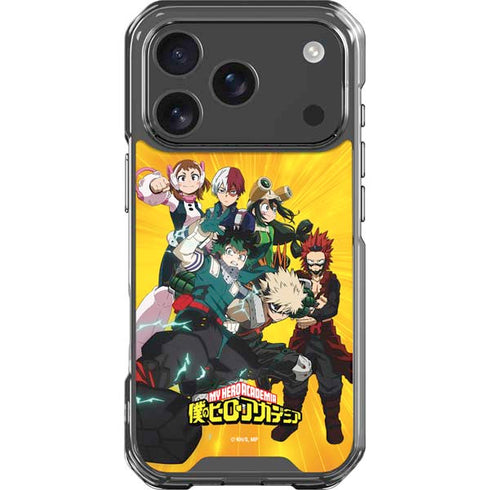 My Hero Academia Deku and Baku Team Season 6 iPhone 18 Pro Clear Case