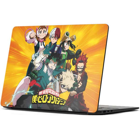 My Hero Academia Deku and Baku Team Season 6 Surface Laptop 7 15in Skin