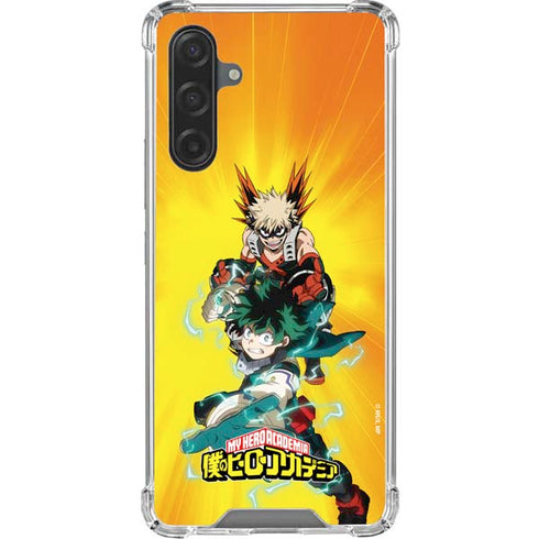 My Hero Academia Deku and Bakugo Season 5 Galaxy A17 Clear Case