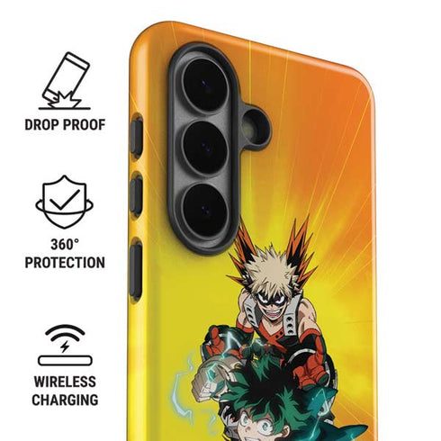My Hero Academia Deku and Bakugo Season 5 Galaxy S26 Plus Impact Case