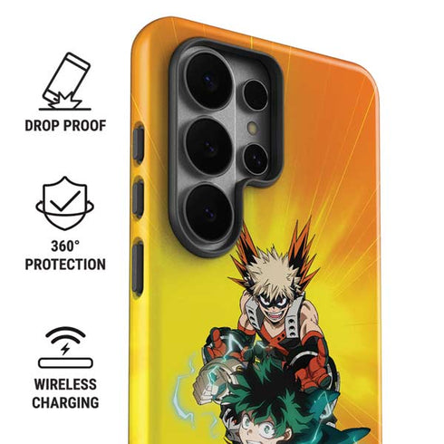 My Hero Academia Deku and Bakugo Season 5 Galaxy S26 Ultra Impact Case