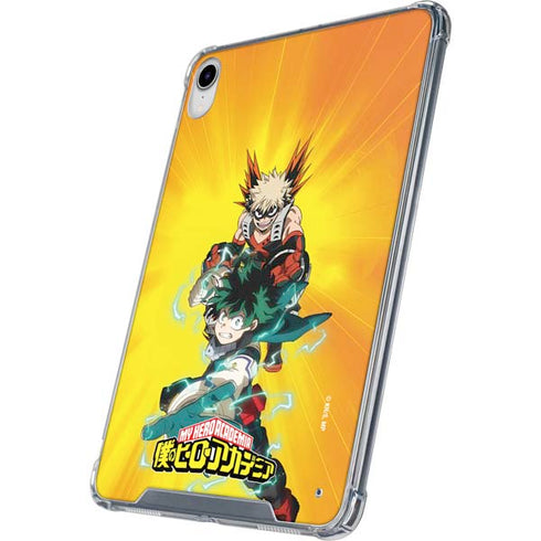 My Hero Academia Deku and Bakugo Season 5 iPad 11th Gen (2025) Clear Case