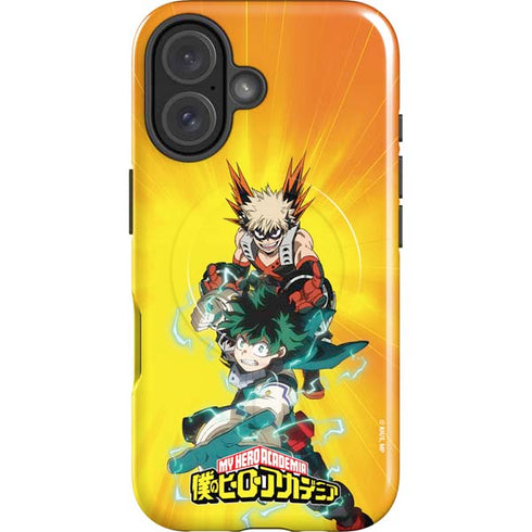 My Hero Academia Deku and Bakugo Season 5 iPhone 16 Magsafe Impact Case