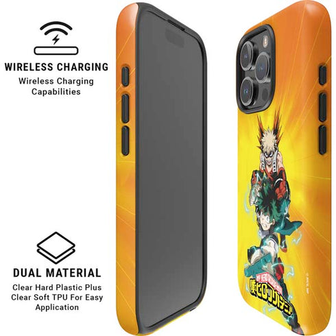 My Hero Academia Deku and Bakugo Season 5 iPhone 16 Pro Max Magsafe Impact Case
