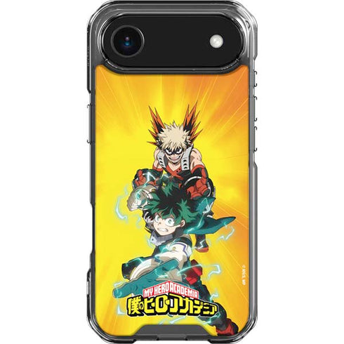 My Hero Academia Deku and Bakugo Season 5 iPhone 17 Air Clear Case