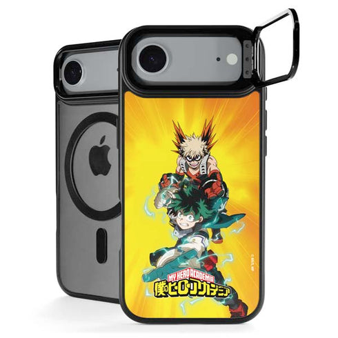 My Hero Academia Deku and Bakugo Season 5 iPhone 17 Air Kickstand Case