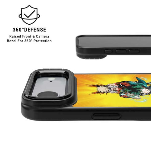 My Hero Academia Deku and Bakugo Season 5 iPhone 17 Air Kickstand Case