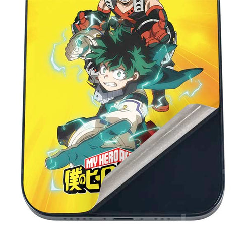 My Hero Academia Deku and Bakugo Season 5 iPhone 17 Air Skin