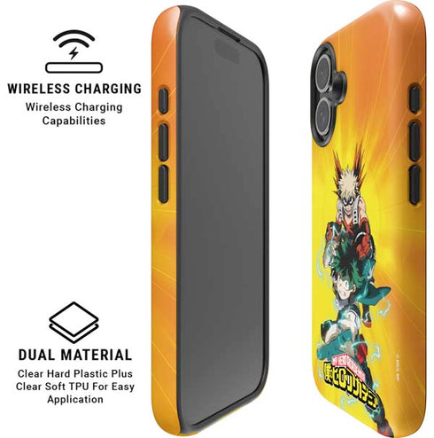 My Hero Academia Deku and Bakugo Season 5 iPhone 17 Magsafe Impact Case