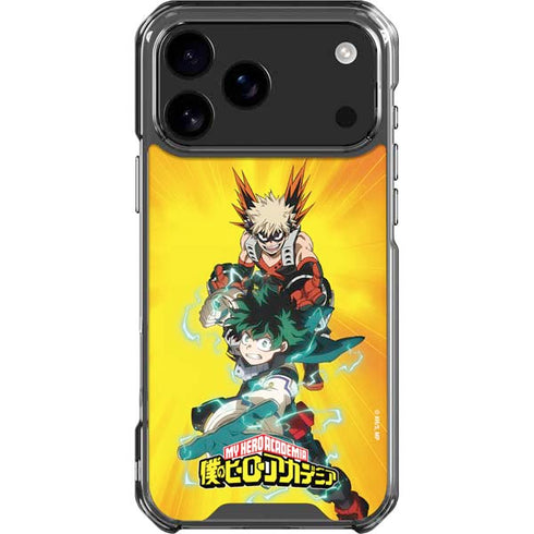 My Hero Academia Deku and Bakugo Season 5 iPhone 17 Pro Max Clear Case
