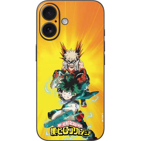 My Hero Academia Deku and Bakugo Season 5 iPhone 17 Skin