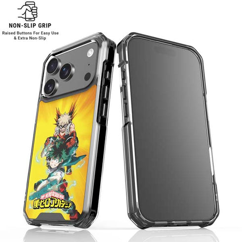 My Hero Academia Deku and Bakugo Season 5 iPhone 18 Pro Clear Case