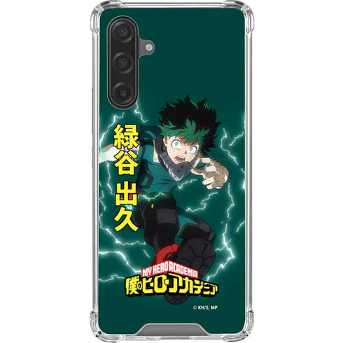 My Hero Academia Deku Season 4 Galaxy A17 Clear Case