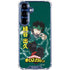 My Hero Academia Deku Season 4 Galaxy S25 FE Clear Case