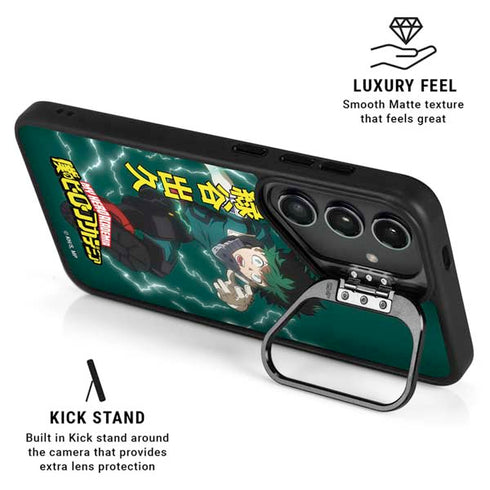 My Hero Academia Deku Season 4 Galaxy S26 Plus Kickstand Case