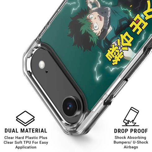 My Hero Academia Deku Season 4 iPhone 17 Air Clear Case