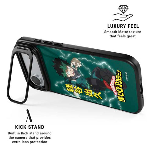 My Hero Academia Deku Season 4 iPhone 17 Air Kickstand Case